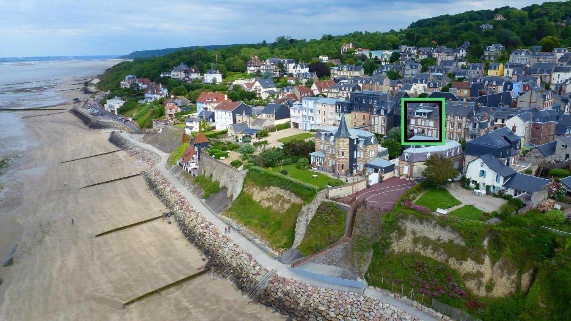 Studio Vue Mer A 2 Min De La Plage Villerville Zewnętrze zdjęcie